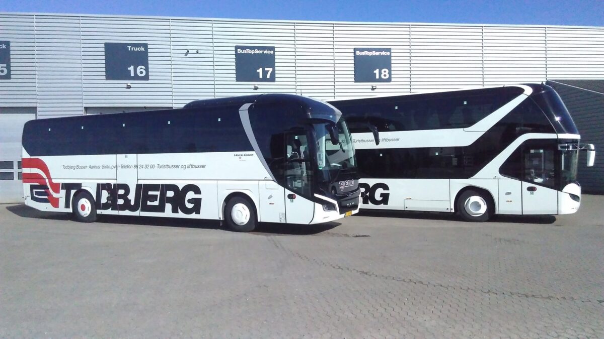 Todbjerg - topmoderne busser