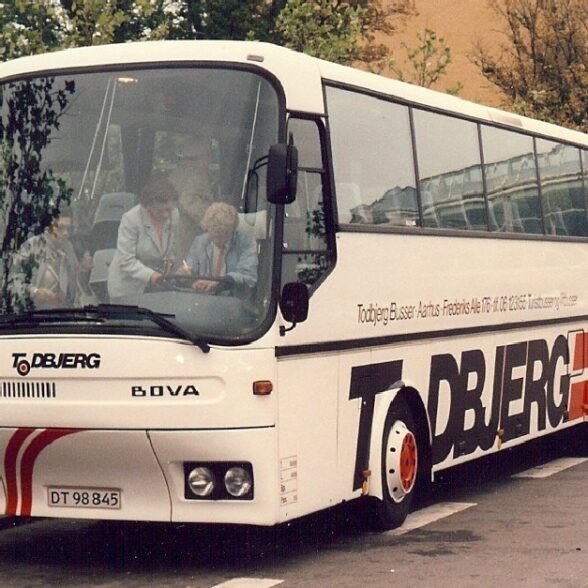 Ældre Todbjerg bus gør klar til afgang